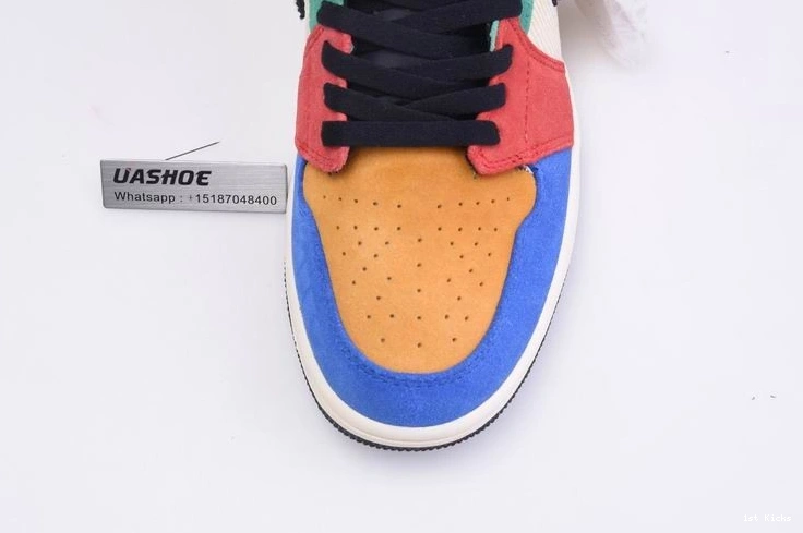 Mid  1 Blue Jordan the Fearless CU2805-100 Great SE 1031